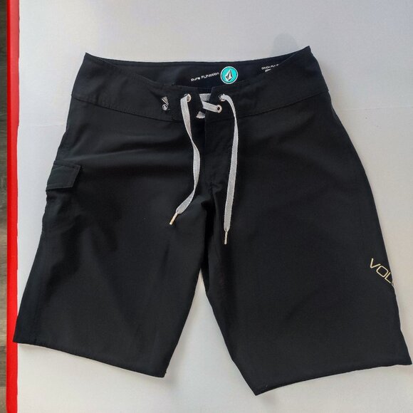 Volcom board short Pure FUNction black men's size 30 - Picture 1 of 14